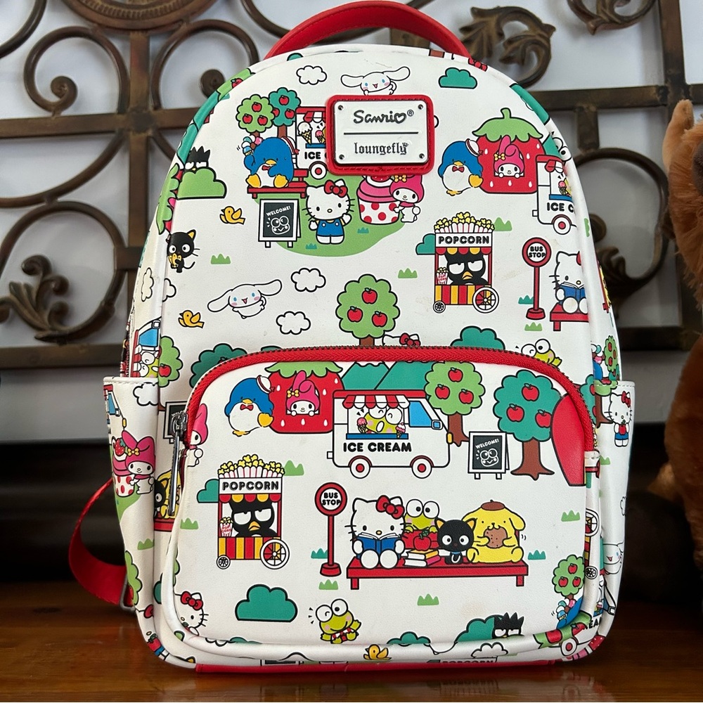 Hello Kitty Icecream Social Loungefly Original Colors